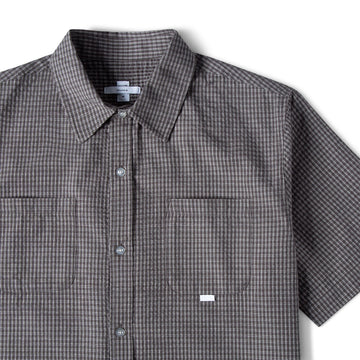CCS Custom Embroidered Frankie Shirt - Faded Black Check