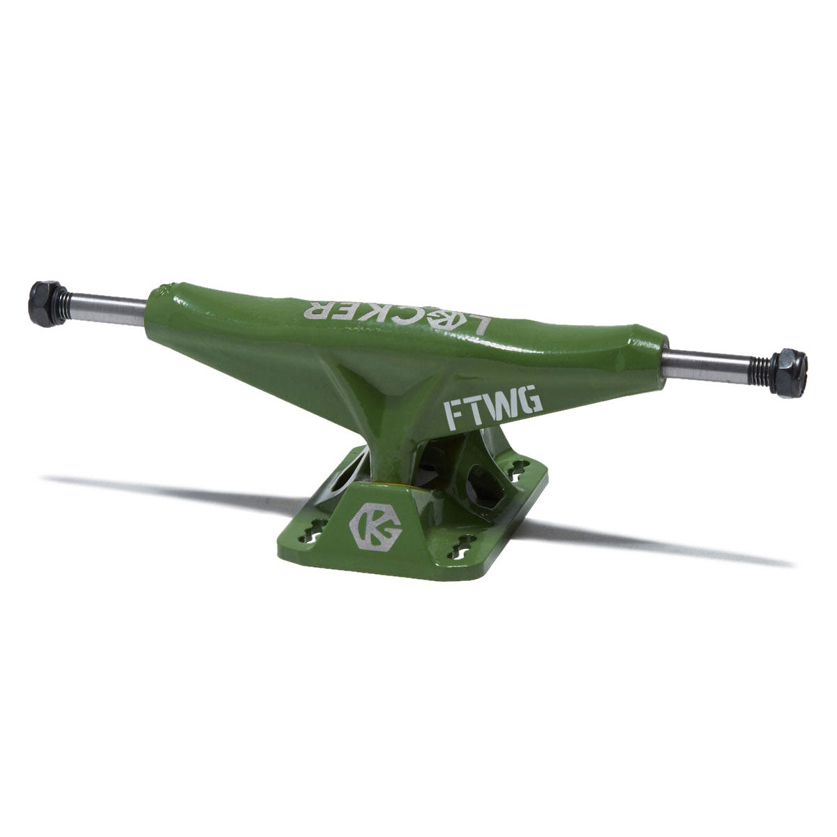 Grind King Locker Skateboard Trucks - Army Green - 8.75