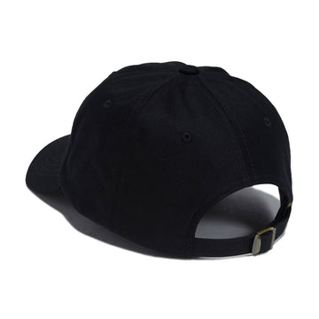 Vinyl Cursive Dad Hat - Black