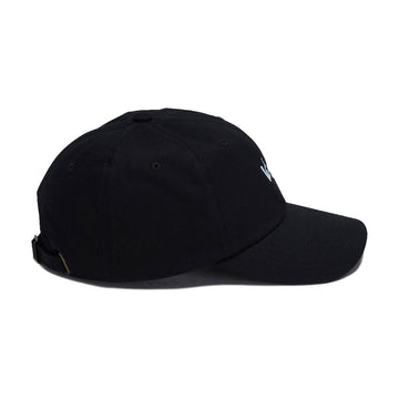 Vinyl Cursive Dad Hat - Black