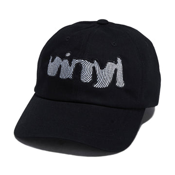 Vinyl Spiral Dad Hat - Black