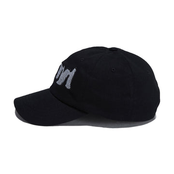 Vinyl Spiral Dad Hat - Black