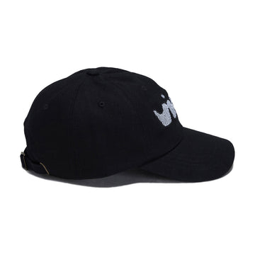 Vinyl Spiral Dad Hat - Black