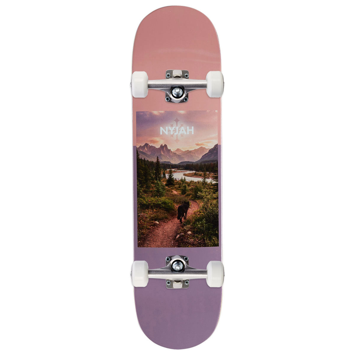Disorder Lone Wolf Nyjah Huston Skateboard Complete - Assorted