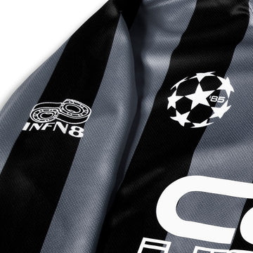 CCS Retro '85 Long Sleeve Soccer Jersey - Black Stripe