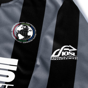CCS Retro '85 Long Sleeve Soccer Jersey - Black Stripe