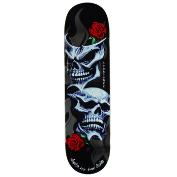 Primitive Rodriguez Comedy Skateboard Deck - Black - 8.25