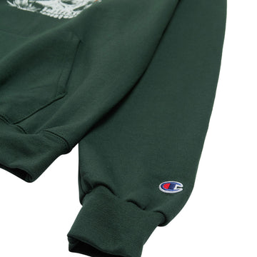 Metal Mushroom Hoodie - Green