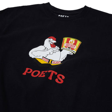 Poets Delight Screened T-Shirt - Black