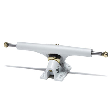 Paris V3 Hollow Lites 180mm 50 Degree Longboard Trucks - Pearl White