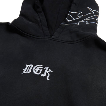 DGK Battalion Hoodie - Sunbleached Black