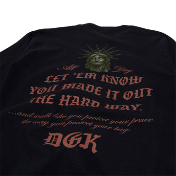 DGK Shadows Long Sleeve T-Shirt - Black