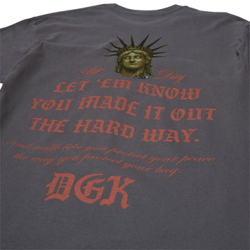 DGK Shadows Long Sleeve T-Shirt - Charcoal