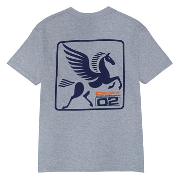 DGK Flight T-Shirt - Grey Heather