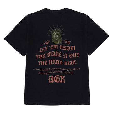DGK Shadows Boxy Fit T-Shirt - Black