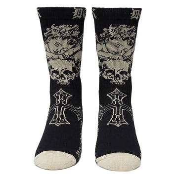 DGK Celestial Crew Socks - Black