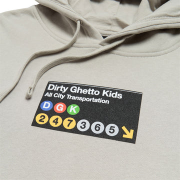 DGK Foot Patrol Hoodie - Smoke