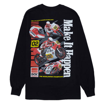 DGK Two Stroke Long Sleeve T-Shirt - Black