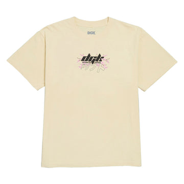 DGK Kanji Drift Boxy Fit T-Shirt - Cream