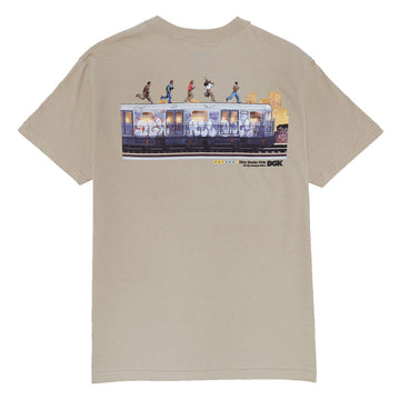 DGK Foot Patrol T-Shirt - Sand