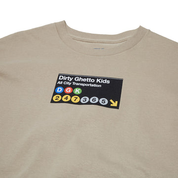 DGK Foot Patrol T-Shirt - Sand