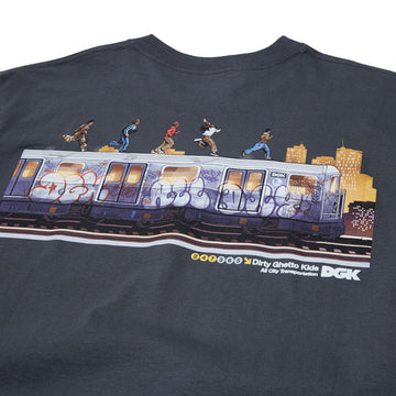 DGK Foot Patrol T-Shirt - Charcoal