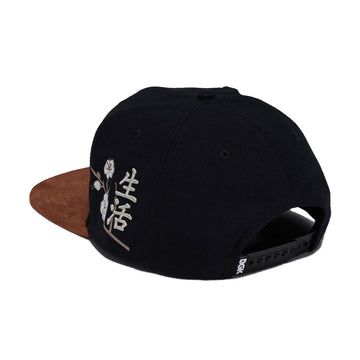 DGK Zion Snapback Hat - Black