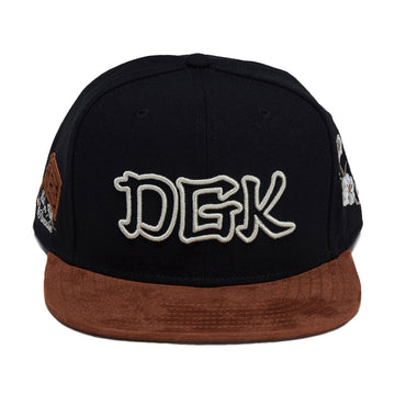 DGK Zion Snapback Hat - Black