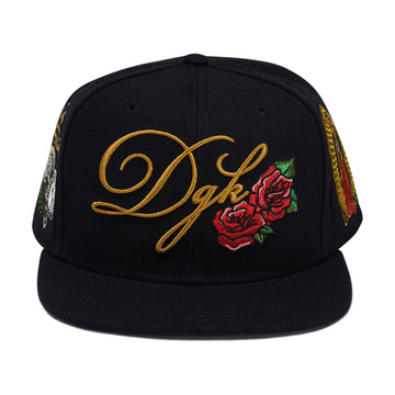 DGK Trinidad Snapback Hat - Black