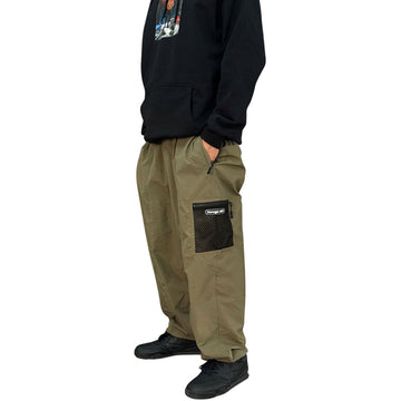 Damage Tundra Track Pants - Military Green