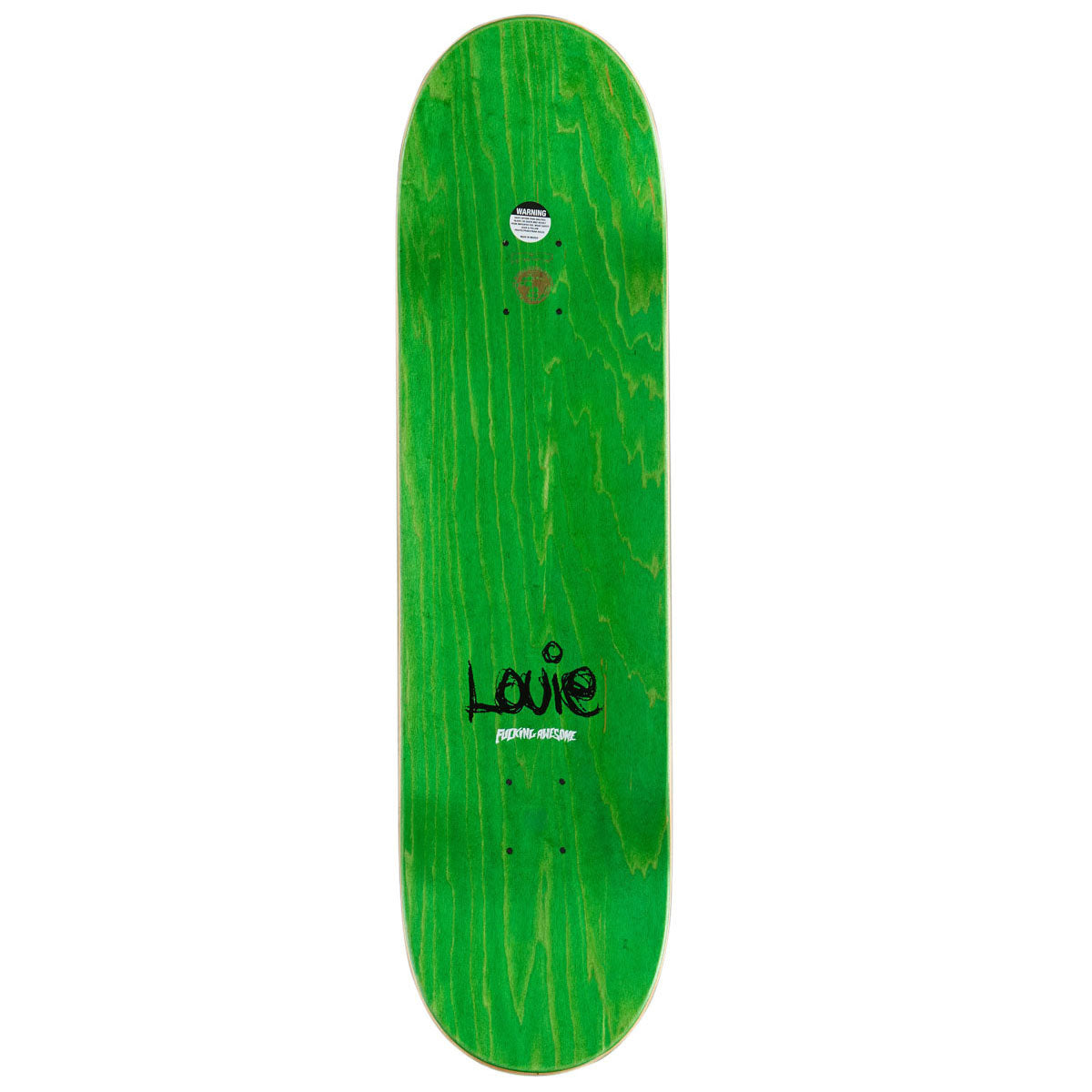 Fucking Awesome Louie Lopez Mural Twin Tail Skateboard Deck - 8.38