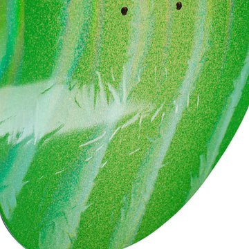 Fucking Awesome Stamp Embossed Shape 1 Skateboard Complete - Neon Green - 8.38