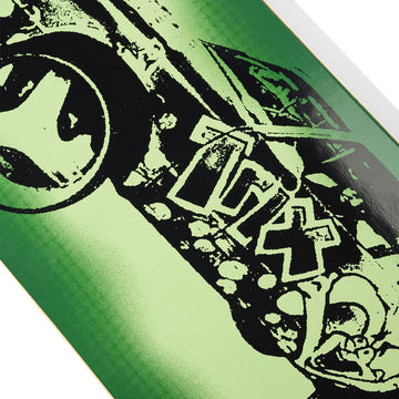 Cash Only Trix Skateboard Deck - Green - 8.50
