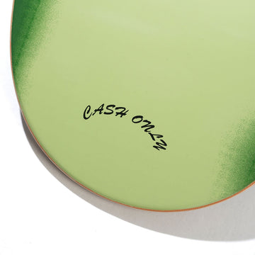 Cash Only Trix Skateboard Deck - Green - 8.50
