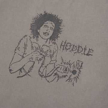 Hoddle Shock T-Shirt - Faded Black
