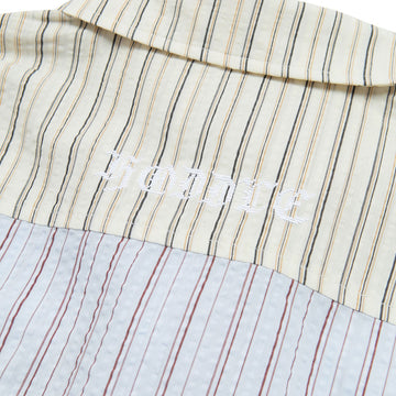 Hoddle Merch Long Sleeve Shirt - Stripe Seersucker