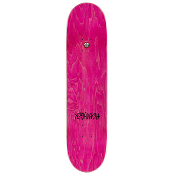 Deathwish Gang Spray Skateboard Complete - Black/Red - 7.75
