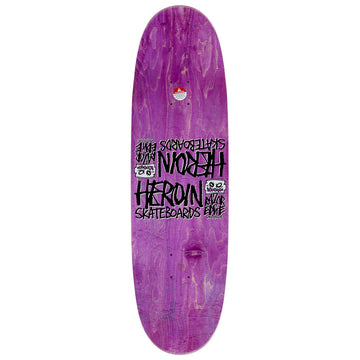 Heroin Merged Anatomy RazorEgg Skateboard Deck - 9.25