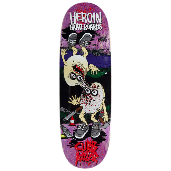 Hoping Killer Skateboards デッキ 激レア Heroin Curb Killer 9 Merged Skateboard Deck - 10.00