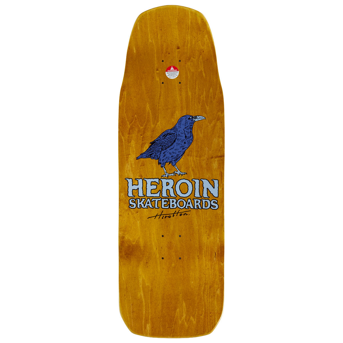 Heroin Nolan Houghton Crow Skateboard Deck - 9.90