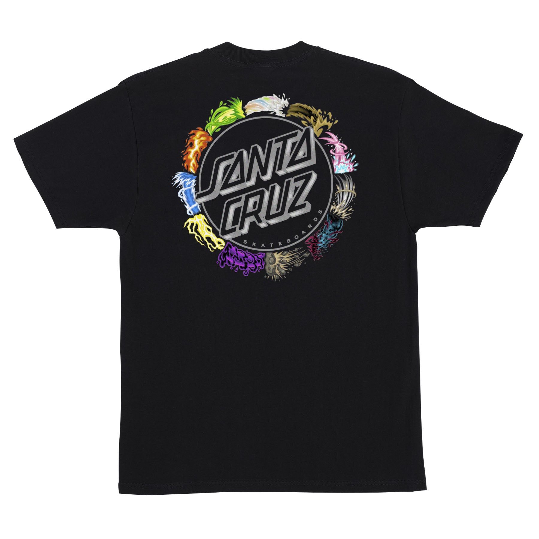 Santa Cruz x Pokemon Power Dot T-Shirt - Black