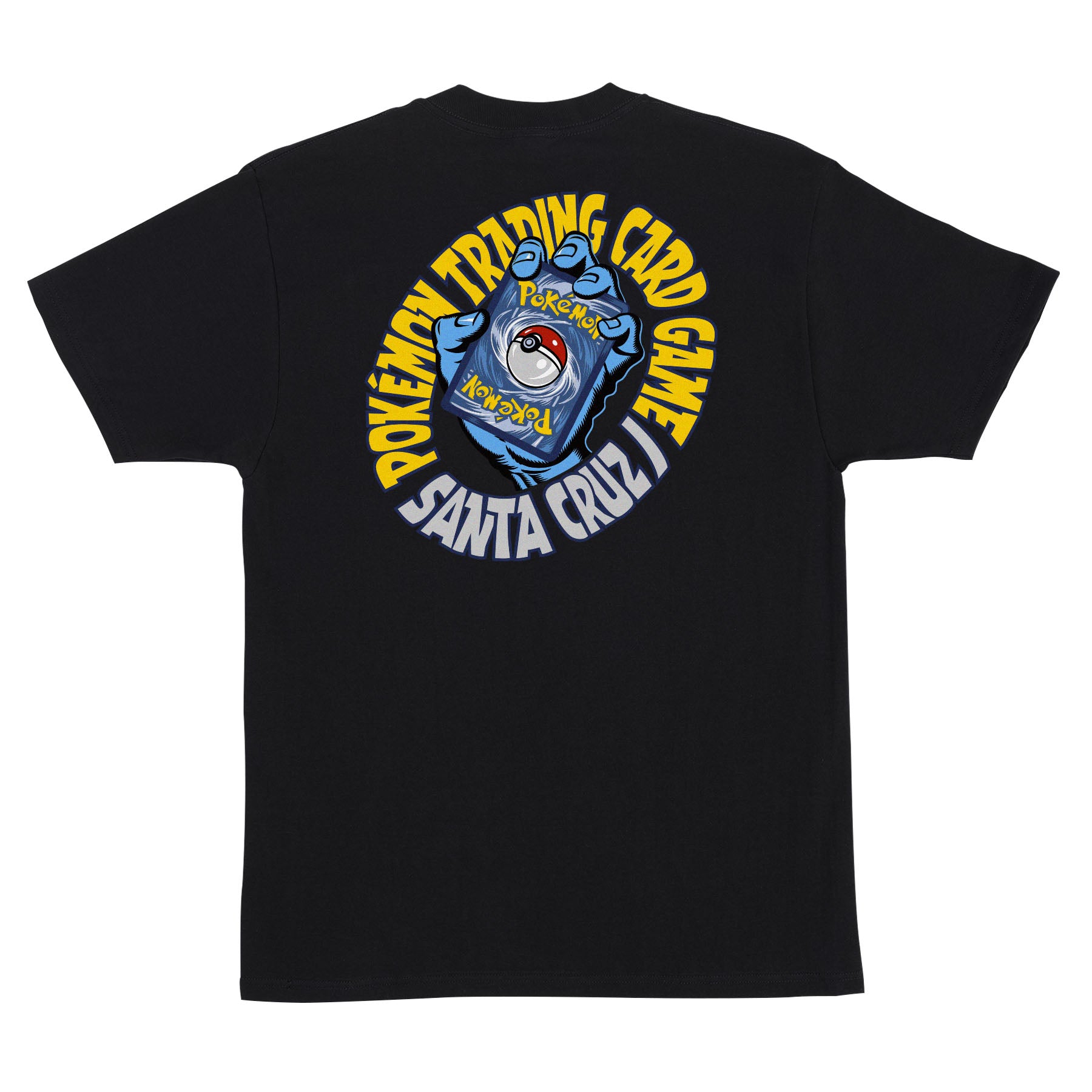Santa Cruz x Pokemon TCG Hand T-Shirt - Black