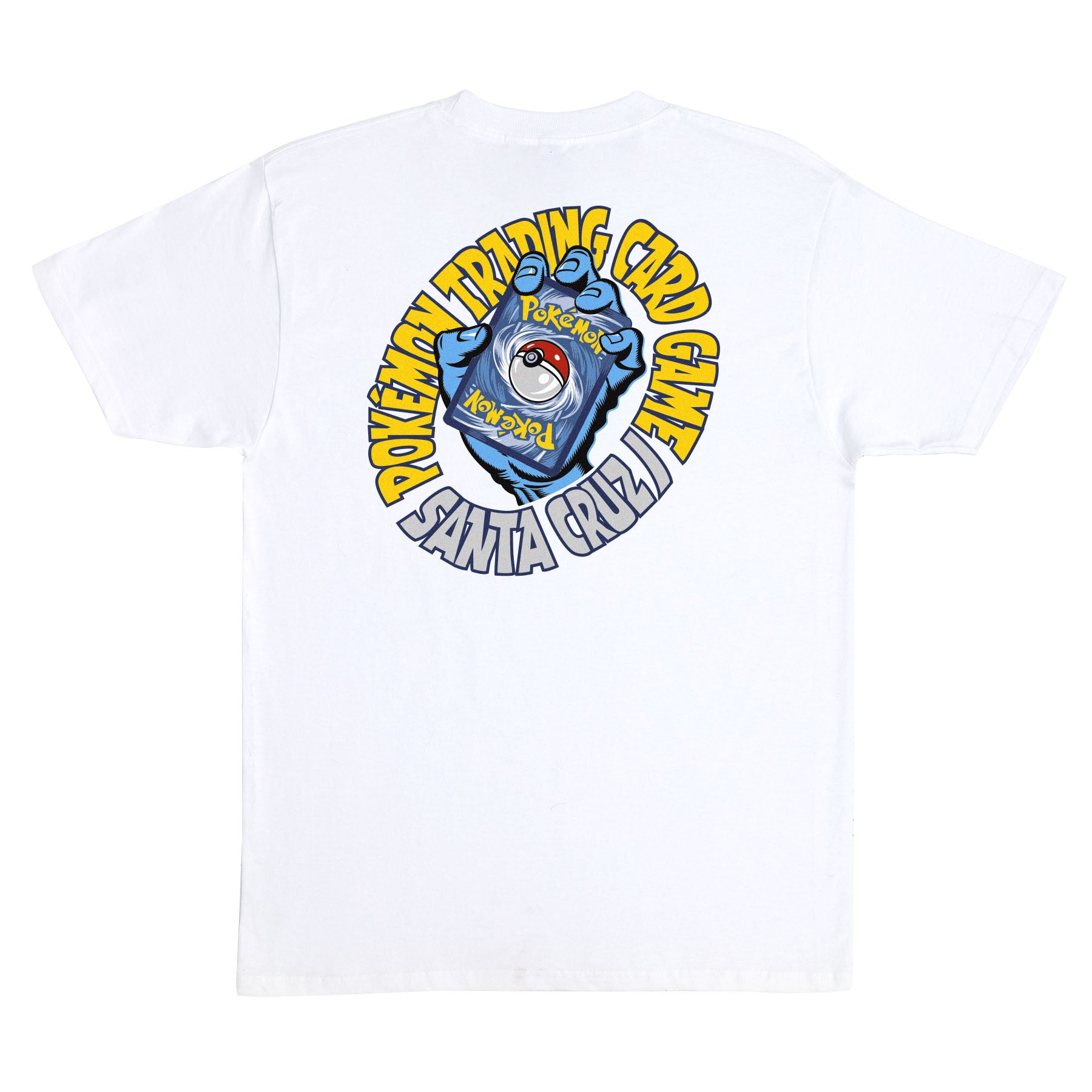 Santa Cruz x Pokemon TCG Hand T-Shirt - White