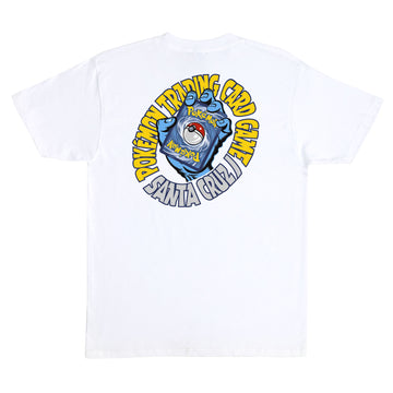 Santa Cruz x Pokemon TCG Hand T-Shirt - White