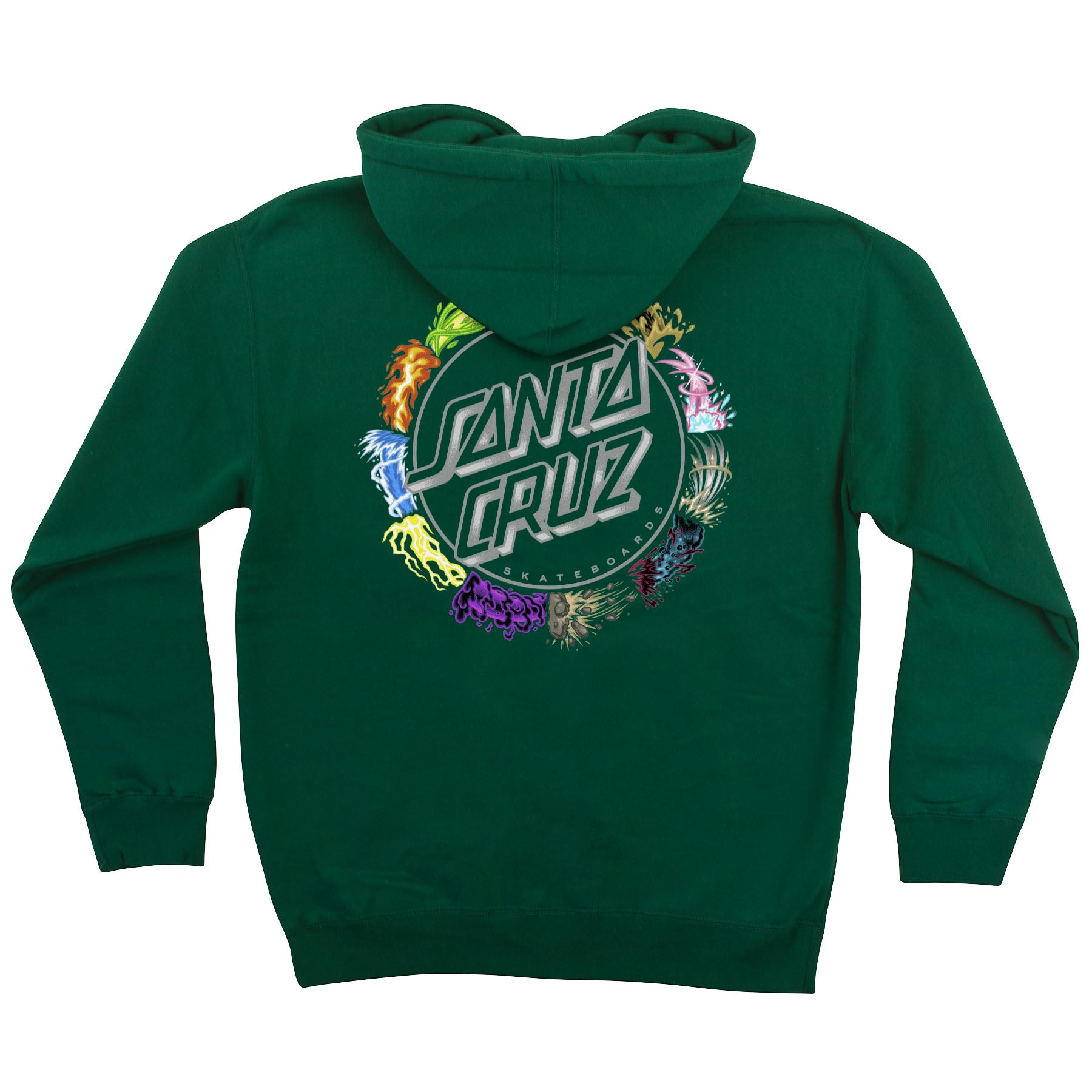 Santa Cruz x Pokemon Power Dot Hoodie - Forest