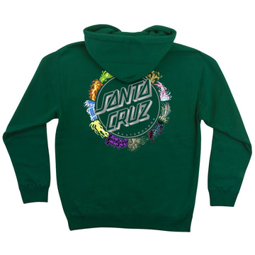 Santa Cruz x Pokemon Power Dot Hoodie - Forest
