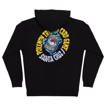 Santa Cruz x Pokemon TCG Hand Zip Hoodie - Black