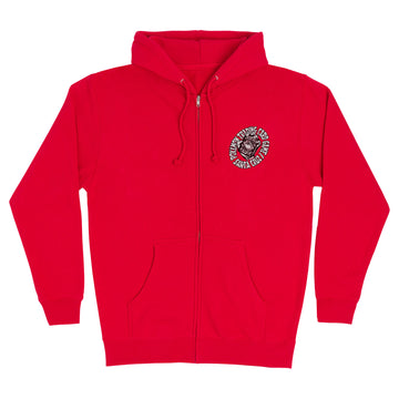Santa Cruz x Pokemon TCG Hand Zip Hoodie - Red