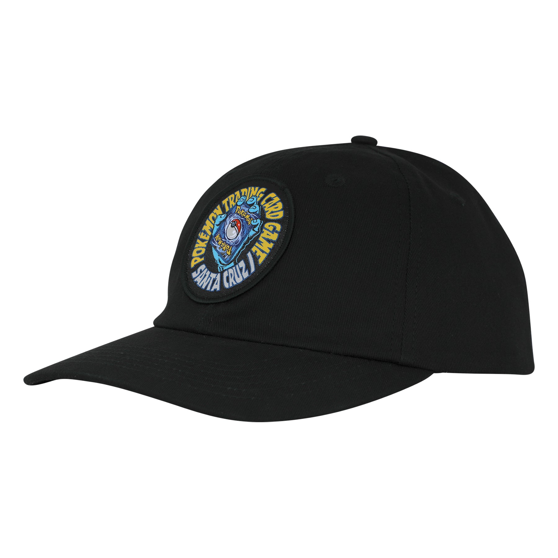 Santa Cruz x Pokemon TCG Hand Snapback Hat - Black