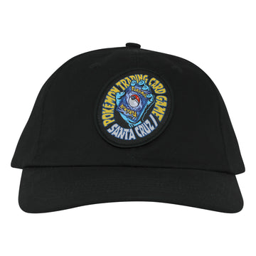 Santa Cruz x Pokemon TCG Hand Snapback Hat - Black